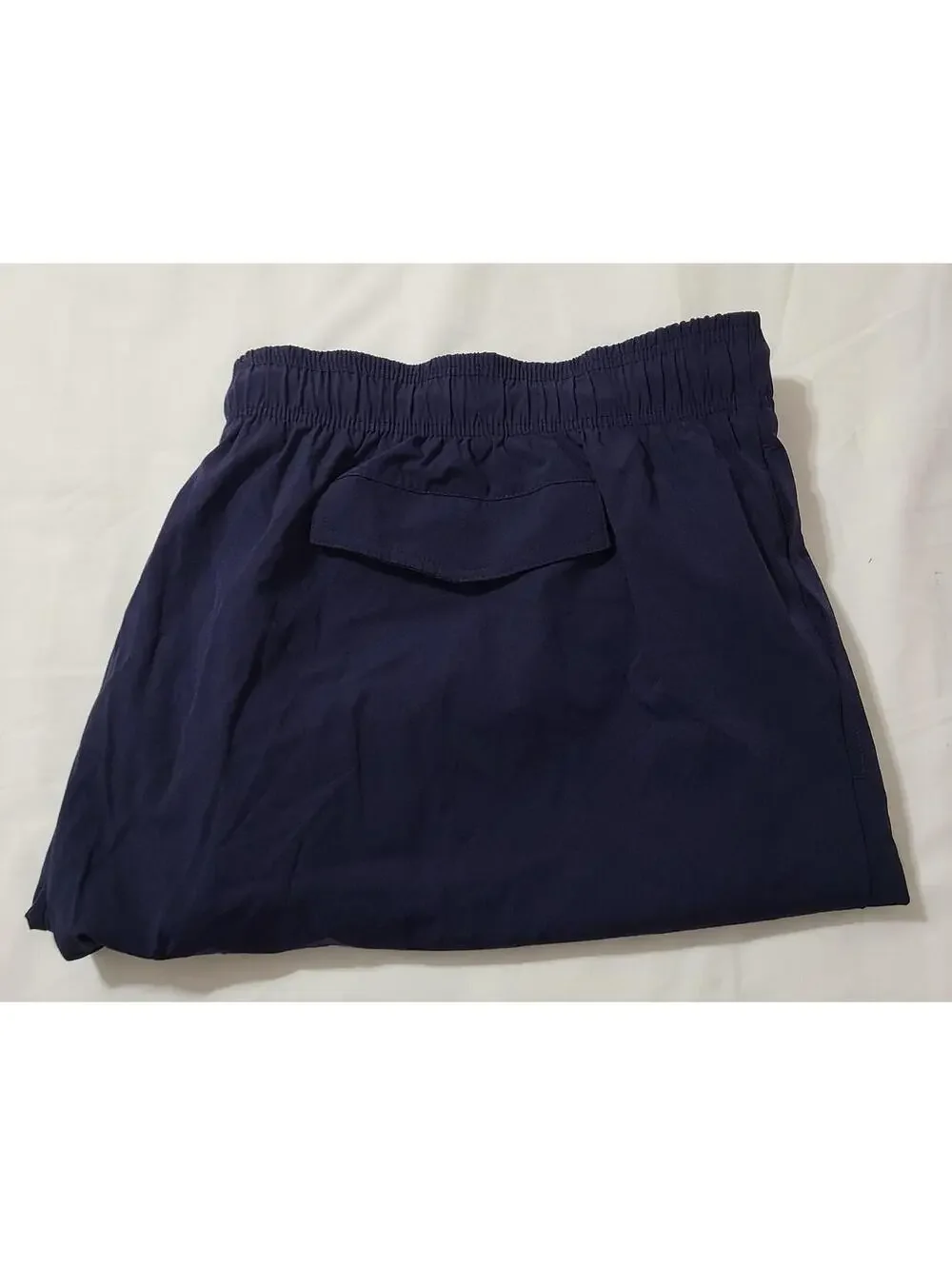 Hodo Swim Shorts Mens Size 6XL Big & Tall Lined Navy Blue Drawstring Summer EUC
